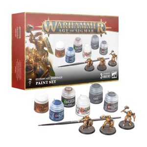 Age of Sigmar комплект с 3 модела, 6 бои и четка