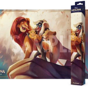 Disney Lorcana – Playmat – Rafiki & Simba (Circle of Life)