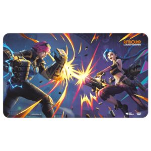 Riftbound – Bound Edge Playmat – Vi vs Jinx (60×35 cm)