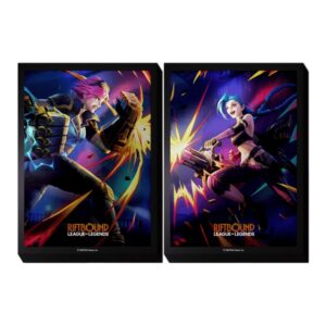 Riftbound – Art Sleeves – Vi vs Jinx (100)