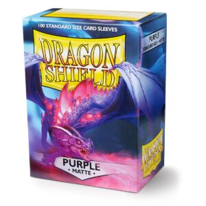 Dragon Shield – Matte Sleeves – Purple (100)