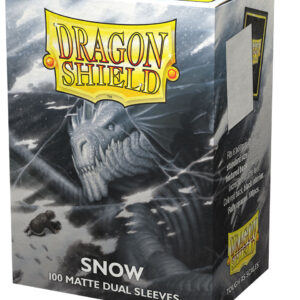 Dragon Shield – Matte Dual Sleeves – Snow (100)