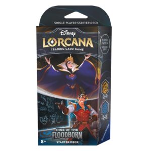 Disney Lorcana – Rise of the Floodborn Starter Deck – Amber & Sapphire
