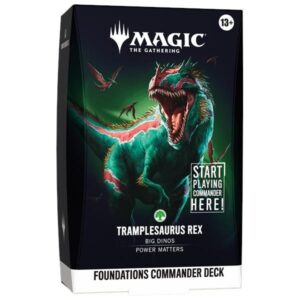 Magic: The Gathering – Foundations – Commander deck – Tramplesaurus Rex