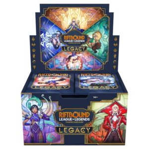 Legacy - Riftbound: League of Legends TCG Booster case (6 кутии в кейс)
