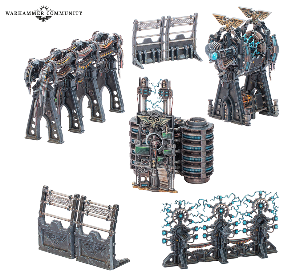 Battlefields: Armageddon – Shock Arrays, Capacitor Stacks, barricades и pylons